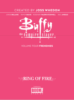 Buffy Title Page