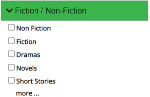 Fiction/Nonfiction facet.