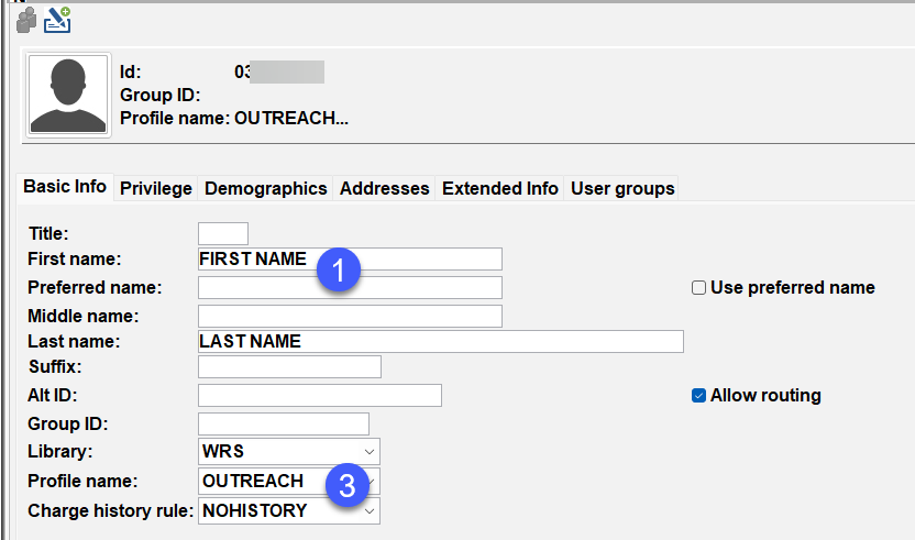 Outreach Demographics
