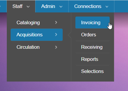 Invoicing