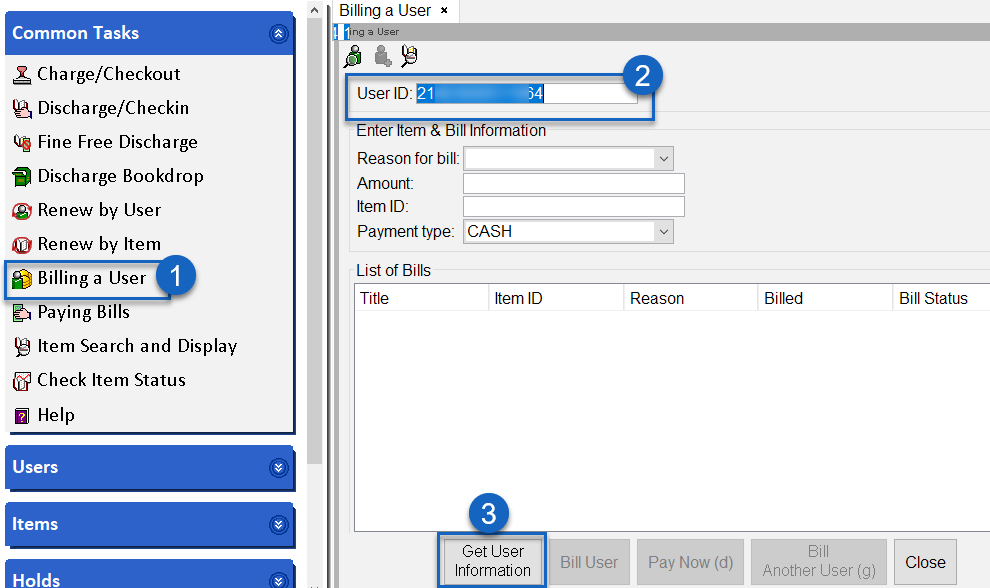 Step by step instructions to get User information.
