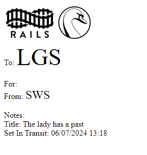 Screen shot of print preview