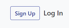 sign up button in your catalog menu