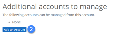 add account button.