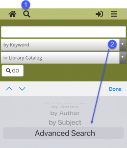 advanced search options